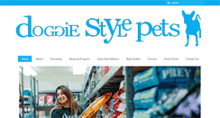 Desktop Screenshot of doggiestylepets.com